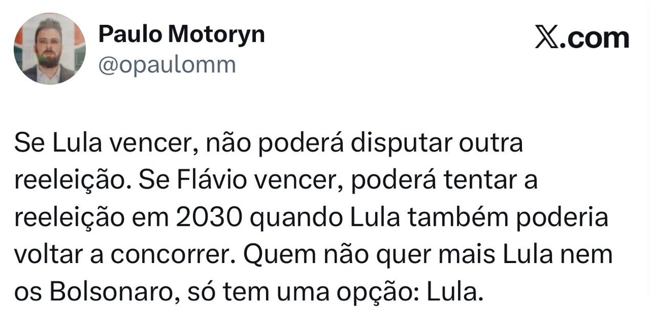 Prévia do conteúdo "Quem não quer nem Lula nem Bolsonaro"