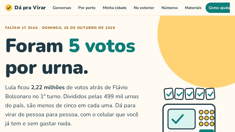 Prévia do conteúdo "Dá Pra Virar"